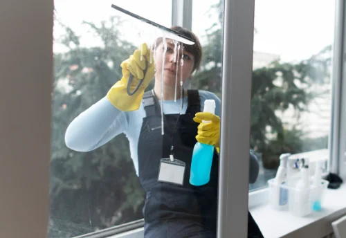 Nettoyage de vitres intérieures et extérieures à Crissey